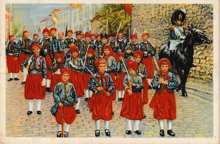 Chromo Folklore Belge n° 41 - Chocolat Côte d'Or