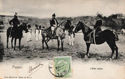 Fosses - L'Etat major (Saint-Feuillen 1900)