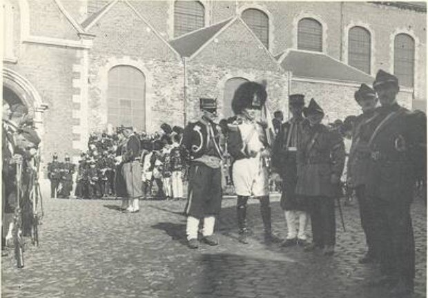 La marche de Saint-Feuillen à Fosses-la-Ville - 1928