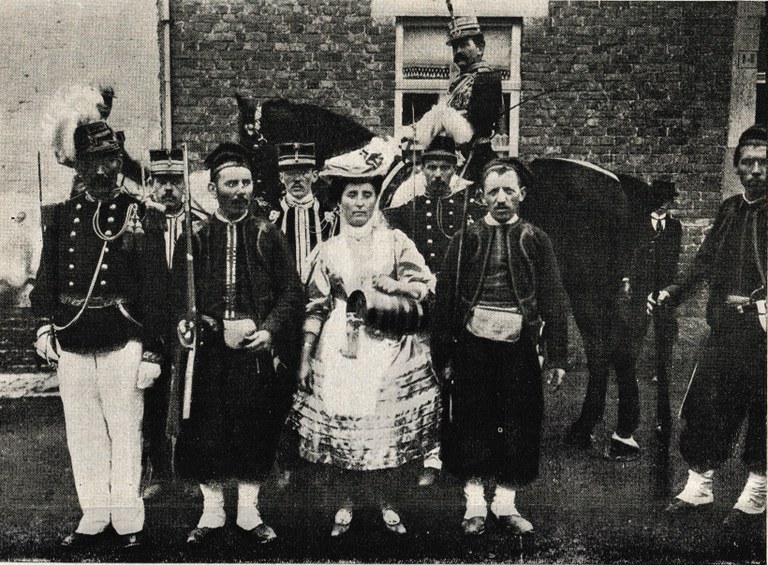 Saint-Feuillen 1907 : la Cantinière d'Aisemont