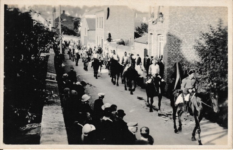 Saint-Feuillen 1921 : Cavalerie