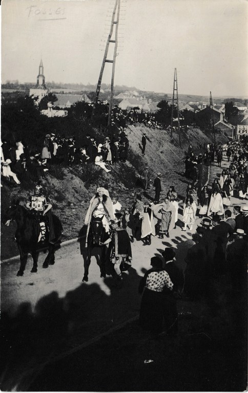 Saint-Feuillen 1921 : Cortège - Reconstitution