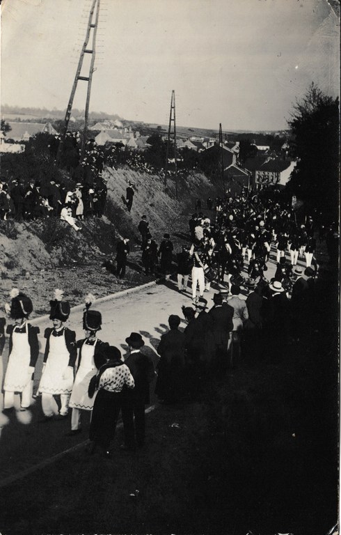 Saint-Feuillen 1921 : Sapeurs, Batterie et Grenadiers