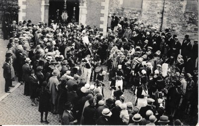 Saint-Feuillen 1928 : la Musique des Volontaires