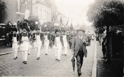 Saint-Feuillen 1928 (?) : Sapeurs