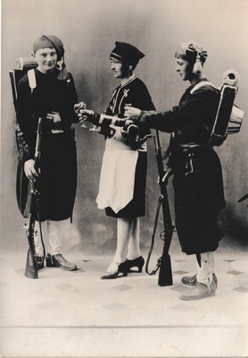 Saint-Feuillen 1928 : Zouaves