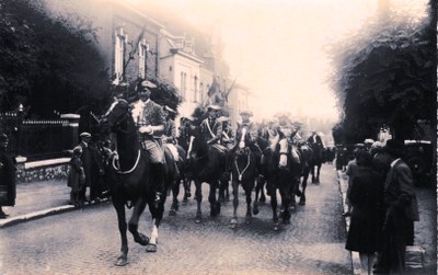 Saint-Feuillen 1935 : Cavalerie
