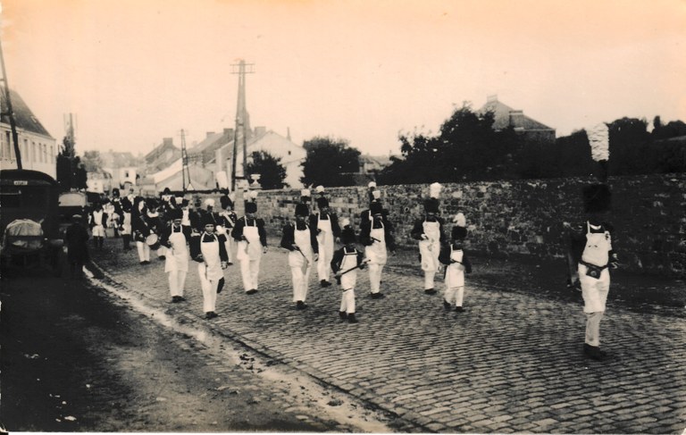 Saint-Feuillen 1935 : Sapeurs