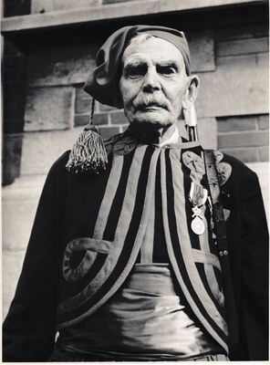 Saint-Feuillen 1949 : le zouave Gustave Goffaux