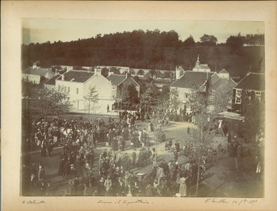 St Feuillen 1893 - Bivouac à la Briqueterie