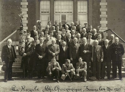 La Royale Philharmonique Fosses le 6 mai 1951