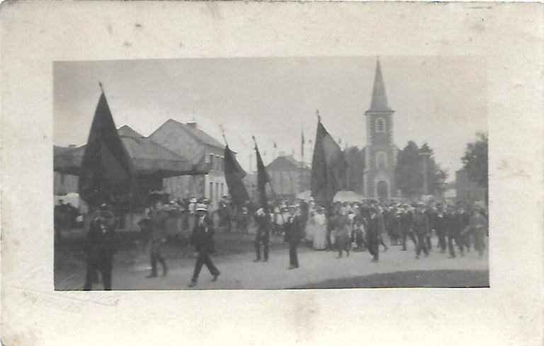 Aisemont - Place - Début 20ème siècle