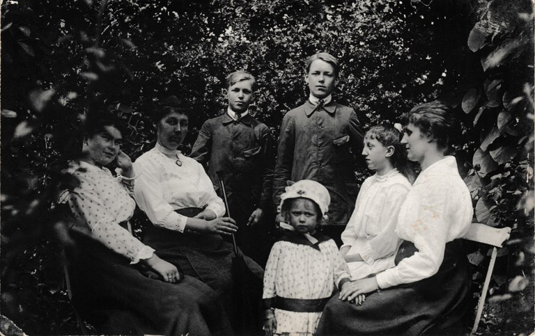 Famille fossoise de l'entre-deux-guerres