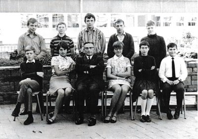Classe de 1ère Latin-Grec - Ecole Moyenne - Année 1967