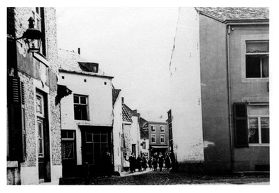 La rue des Egalots (vue de la rue de Vitrival)