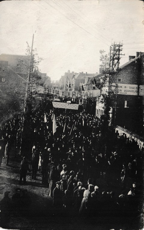 Réception de l'armée anglaise - Novembre 1918