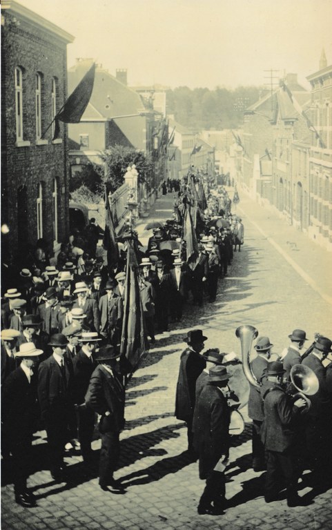 Retour des cercueils des morts fossois - 1914-18