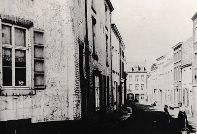 Rue Al Chenal (rue du Curé, puis rue Delmotte-Lemaître) aux environs de l'an 1900