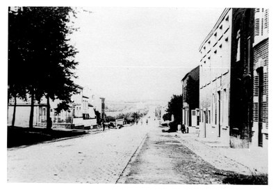 Rue de Bruxelles et route de Tamines