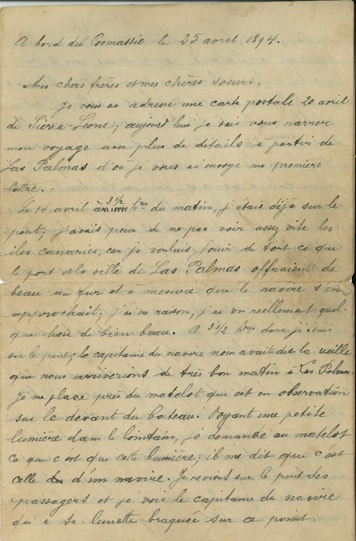 V. Leclercq - Lettre à ses frères et soeurs - 2
