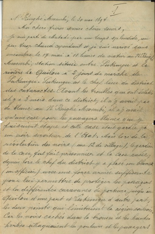 V. Leclercq - Lettre à ses frères et soeurs - 3