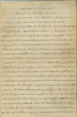 V. Leclercq - Lettre à ses frères et soeurs - 5
