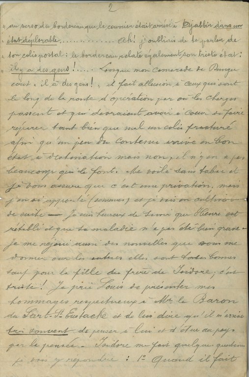 V. Leclercq - Lettre à ses frères et soeurs - 8