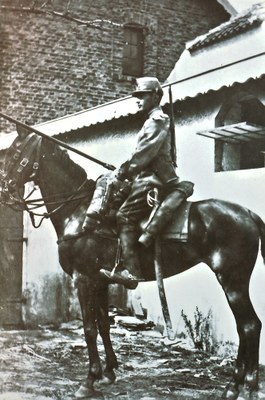 Cavalier du 3ème Escadron du 13ème Hussard (Rennes).