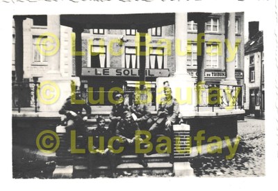 Soldats allemands sur le Kiosque en 1944